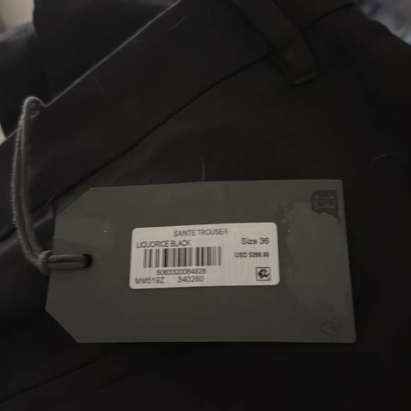 ALL SAINTS Sainte Trouser in Liquorice black - Picture 4 of 4